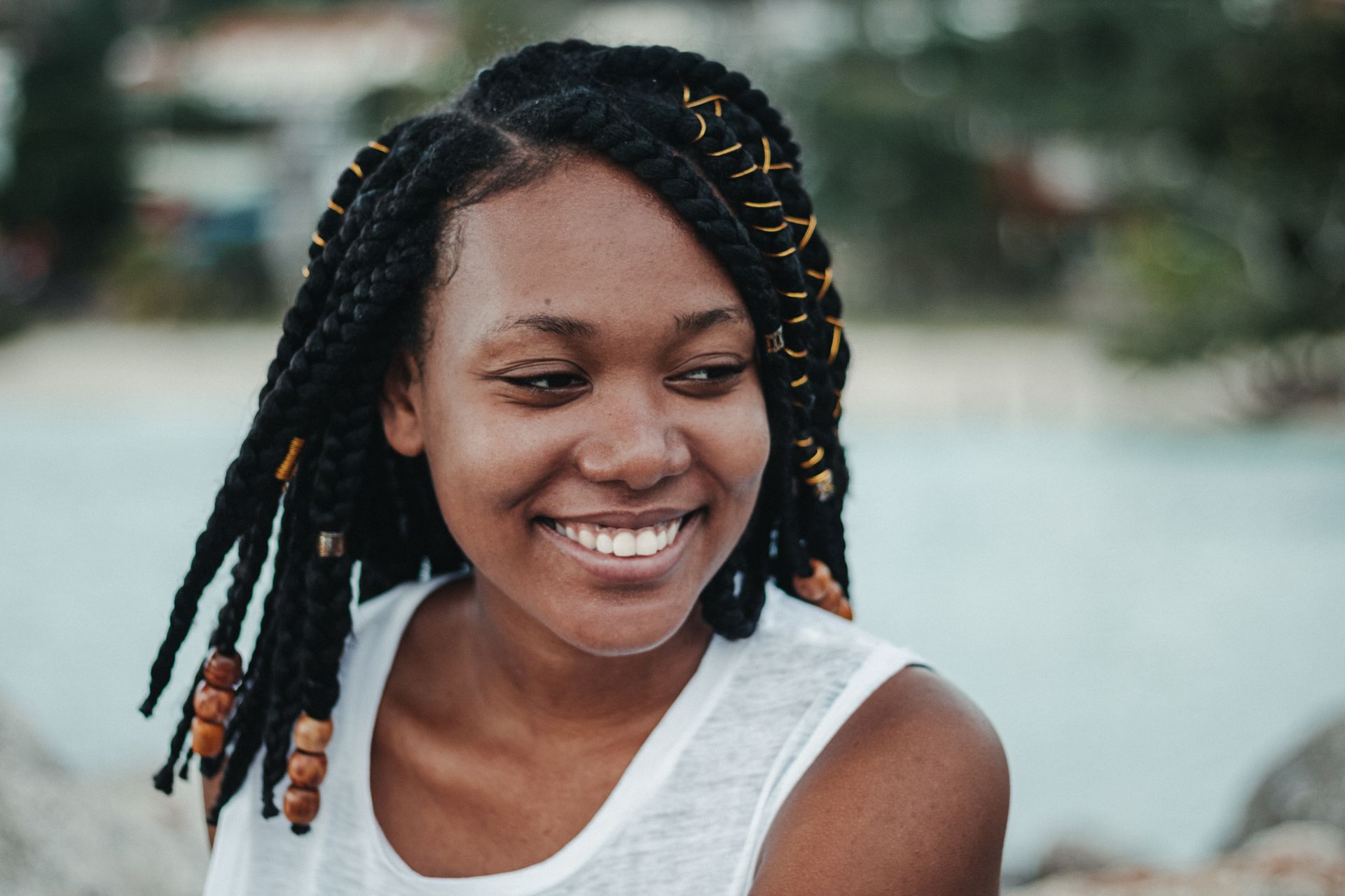 Afro-Caribbean braids hairstyle 1
